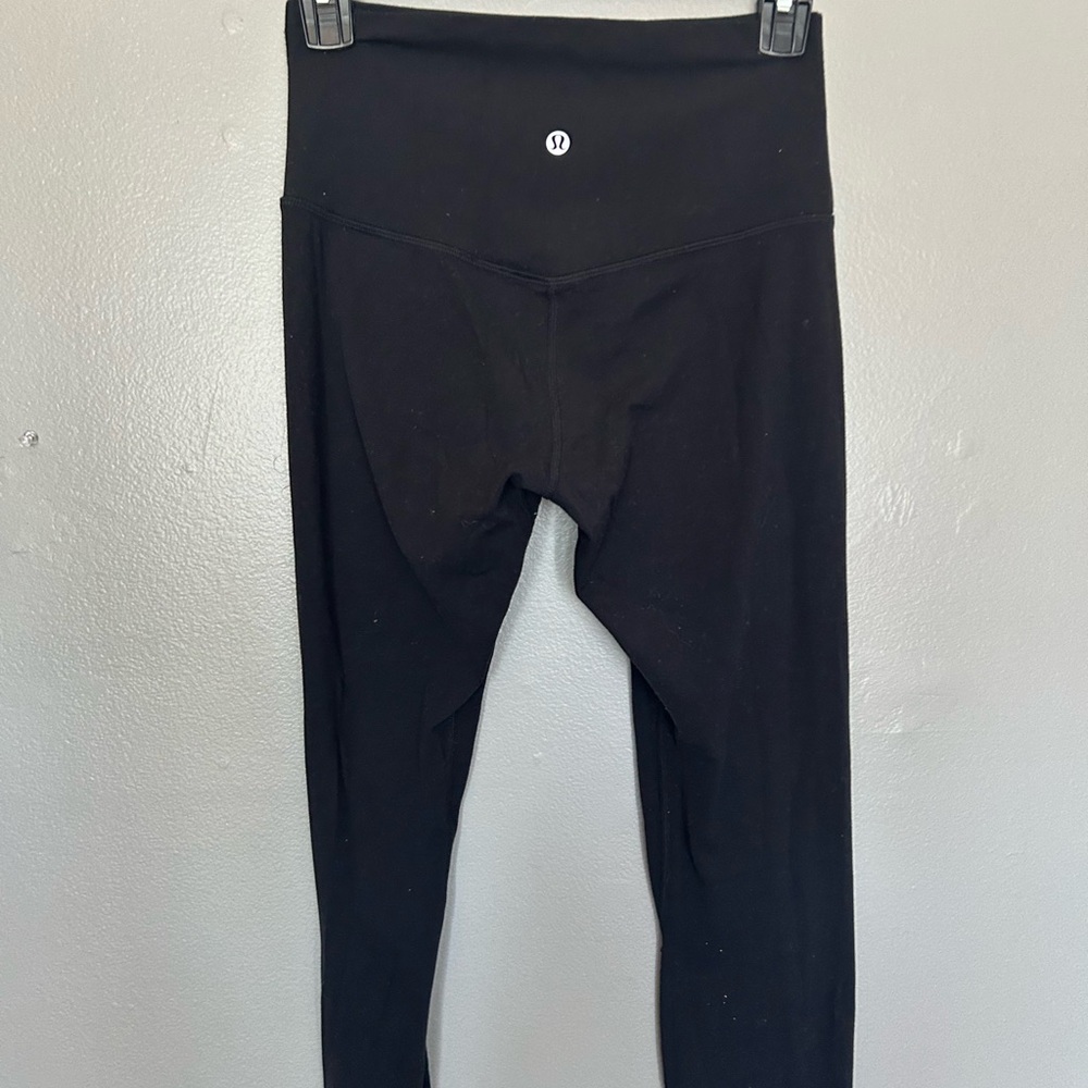 Lululemon Black High-Waisted Leggings - Picture 3 of 3